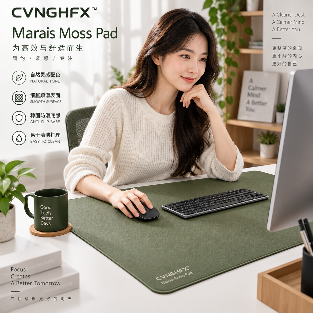 CVNGHFX™ Serein Linen Desk Cloth
