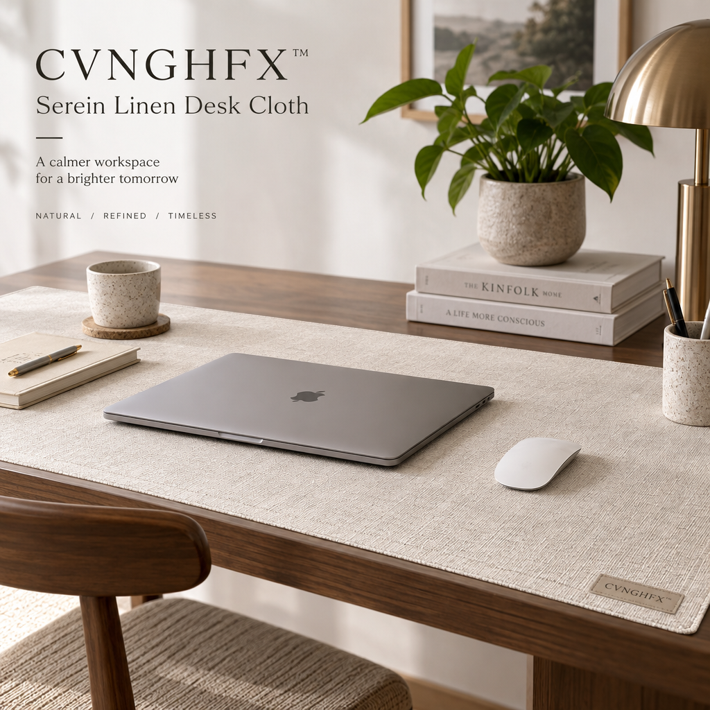 CVNGHFX™ Lunar Glass Desk Surface