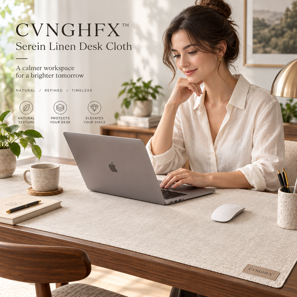 CVNGHFX™ Lunar Glass Desk Surface